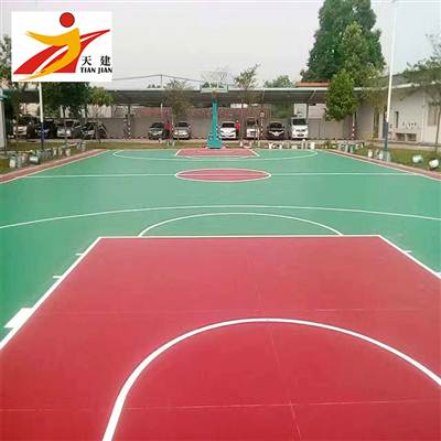 復(fù)合型塑料球場