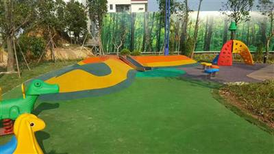 臺城東方名城epdm地膠及兒童娛樂設施